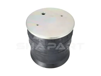 10.56000 Air spring, with plastic piston, D: 259 mm, Dmax: 300 mm, M10, M22 x 1,5, L: 400 mm