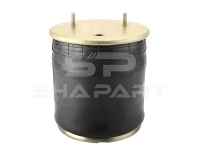 10.56004 Air spring, with steel piston, D: 287 mm, Dmax: 341 mm, M12 x 1,75, M22 x 1,5, L: 400 mm