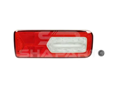 10.59010 Tail lamp, left, 24 V, Lb: 152 mm, L: 350 mm, H: 130 mm, T: 40 mm