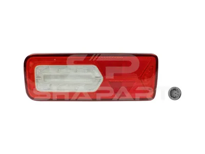 10.59011 Tail lamp, right, 24 V, Lb: 152 mm, L: 350 mm, H: 130 mm, T: 40 mm