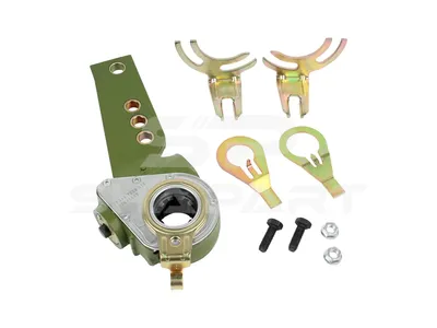 10.63022 Slack adjuster, automatic, SAE 1 1/2'' 10, 4 bores, b1: 14 mm, b2: 16 mm, Lb1: 105 mm, Lb2: 129 mm, Lb3: 153 mm, Lb4: 215 mm, 10 teeth