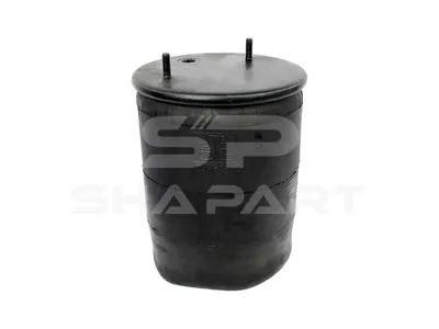 10.66000 Air spring, with steel piston, D: 258 mm, Dmax: 300 mm, M12 x 1,75, M22 x 1,5, L: 425 mm