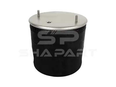10.66002 Air spring, with steel piston, D: 310 mm, Dmax: 365 mm, M12, M22 x 1,5, L: 352 mm