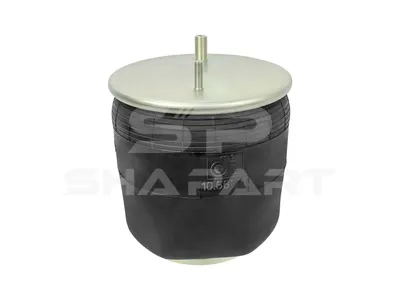10.66017 Air spring, with steel piston, D: 259 mm, Dmax: 300 mm, M12, M20 x 1,5, L: 360 mm