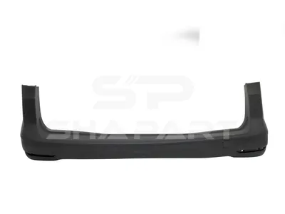 11.00014 Bumper, rear, black