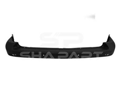11.00040 Bumper, rear, black