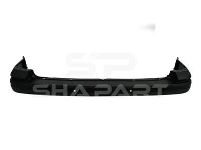 11.00041 Bumper, rear, black