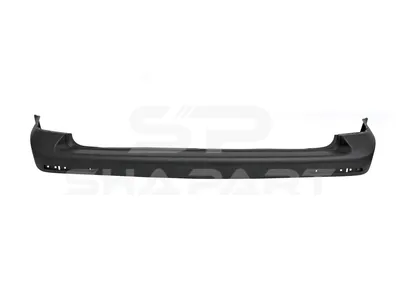 11.71035 Bumper, rear, dark grey