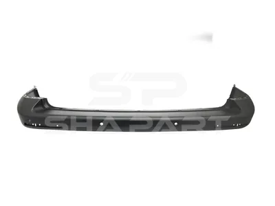 11.71036 Bumper, rear, dark grey