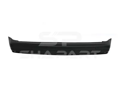 11.71039 Bumper, rear, black