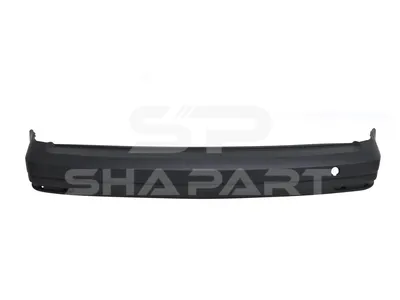 11.71042 Bumper, rear, black