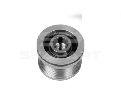 11.80311 Pulley, alternator, M16 x 1,5, DP: 49.5 mm, W: 39.6 mm, 6 grooves
