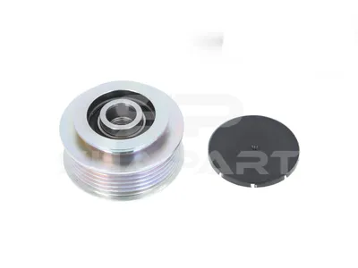 11.80313 Pulley, Alternator, M16 x 1,5, W: 40.1 mm, 6 grooves