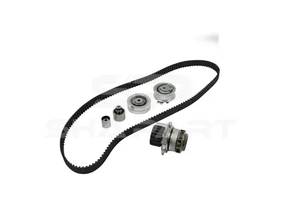 11.90208 Timing belt kit, with water pump, without bolts, W: 25 mm, 160 teeth