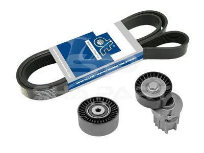 11.90210 Belt tensioner, complete, with multiribbed belt, 6 PK, L: 1080 mm
