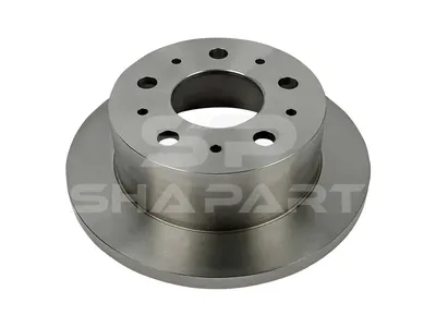 12.41002 Brake disc, D: 280 mm, 5 bores, P: 130 mm, d: 79 mm, H: 82 mm, S: 16 mm, s: 14.2 mm