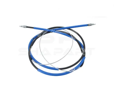 12.47009 Control wire, parking brake, L1: 1410 mm, L2: 4095 mm