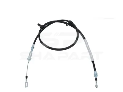 12.47011 Control wire, parking brake, L1: 1596 mm, L2: 1908 mm