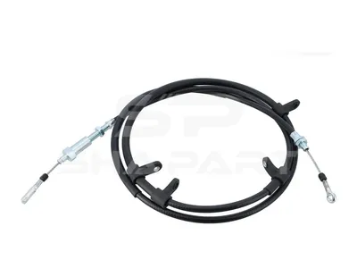 12.47013 Control wire, parking brake, L1: 2335 mm, L2: 2648 mm