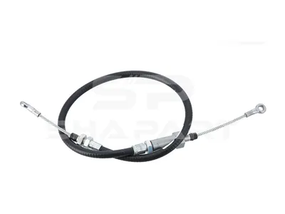 12.47017 Control wire, parking brake, L1: 650 mm, L2: 973 mm