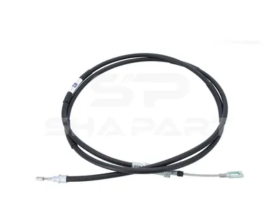 12.47023 Control wire, parking brake, left, L1: 2355 mm, L2: 2582 mm