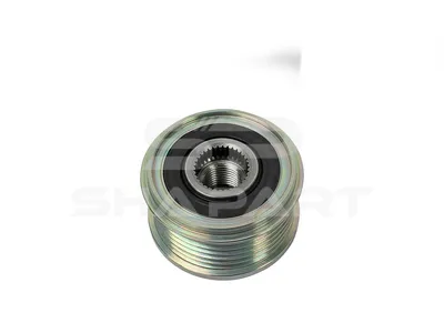 12.72054 Pulley, alternator, d: 17 mm, D: 54.5 mm, 6 PK, W: 38.5 mm
