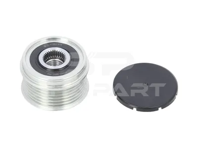 12.72055 Pulley, alternator, d: 17 mm, D: 55 mm, 6 PK, W: 38 mm