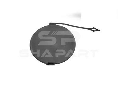 12.82119 Cover, towing eye, front, black