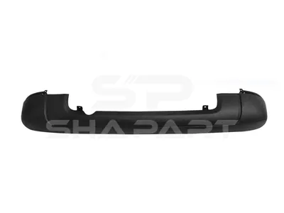 12.82225 Bumper, rear, black