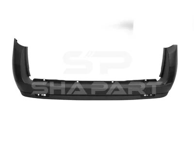 12.82238 Bumper, rear, black