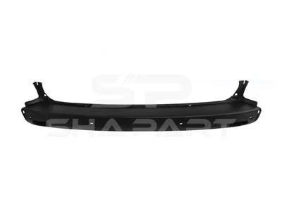 12.82245 Bumper, rear, black