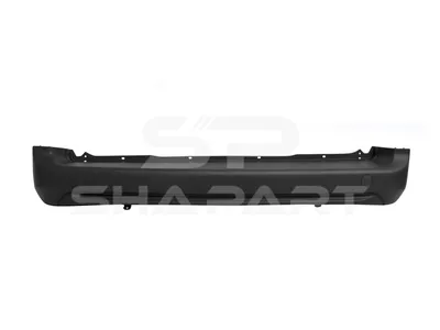 12.82256 Bumper, rear, black