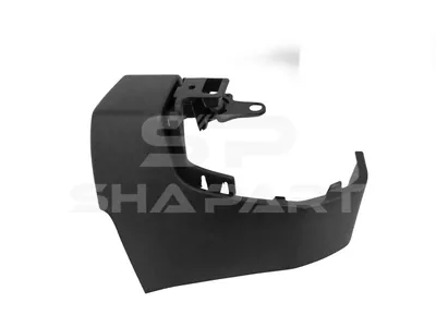 12.82262 Bumper corner, rear, left, black