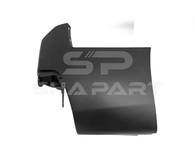 12.82278 Bumper corner, rear, right, primed
