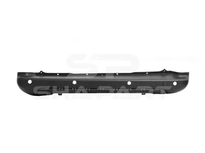 12.82282 Bumper, rear, black