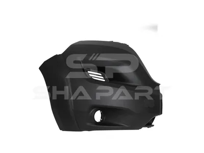 12.82284 Bumper corner, right, black