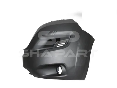 12.82285 Bumper corner, left, black
