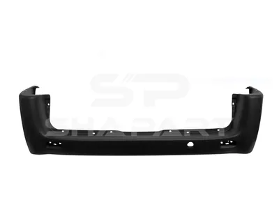 12.82287 Bumper, rear, black