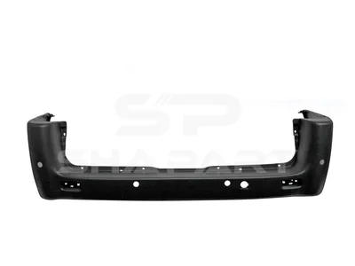 12.82288 Bumper, rear, black