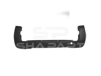 12.82310 Bumper, rear, black
