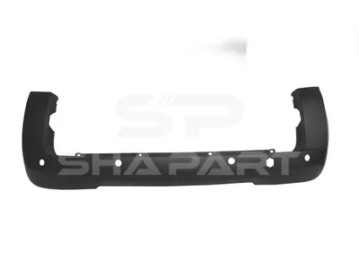 12.82311 Bumper, rear, black