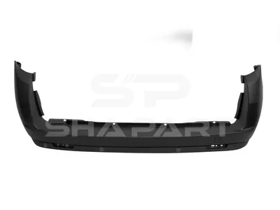 12.82315 Bumper, rear, black