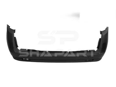 12.82322 Bumper, rear, black