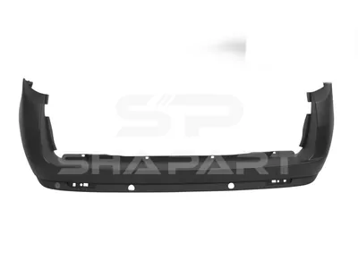 12.82323 Bumper, rear, black
