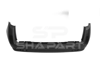 12.82326 Bumper, rear, black
