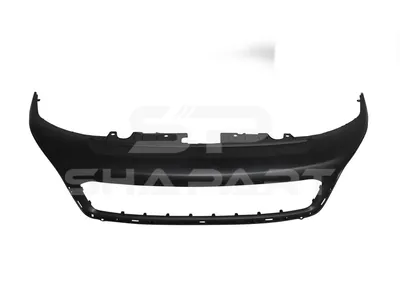 12.82332 Bumper, front, black