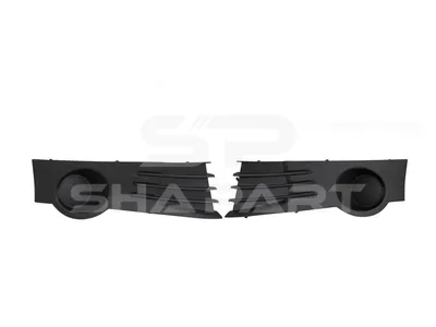 12.82389 Kit, Bumper cover, front, black