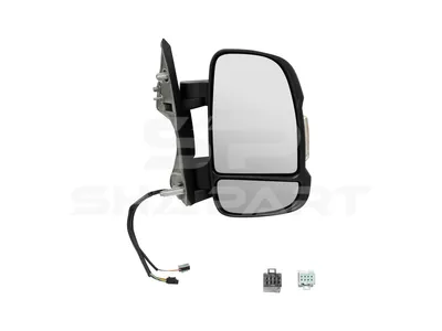 12.83007 Main mirror, right, heated, electrical