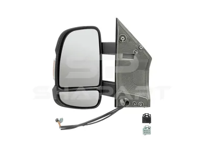 12.83008 Main mirror, left, heated, electrical, with temperature sensor