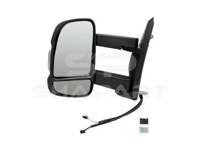 12.83011 Main mirror, left, heated, electrical, with temperature sensor